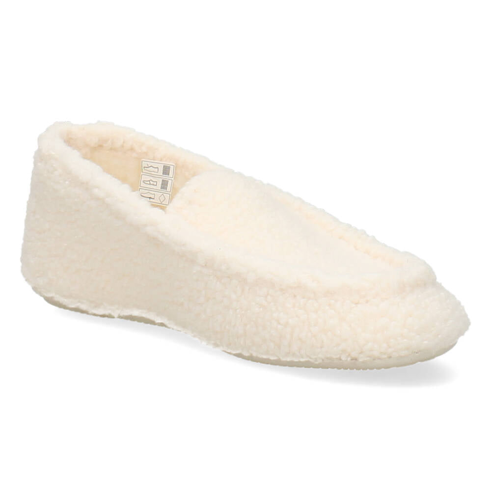 Ecru pantoffels