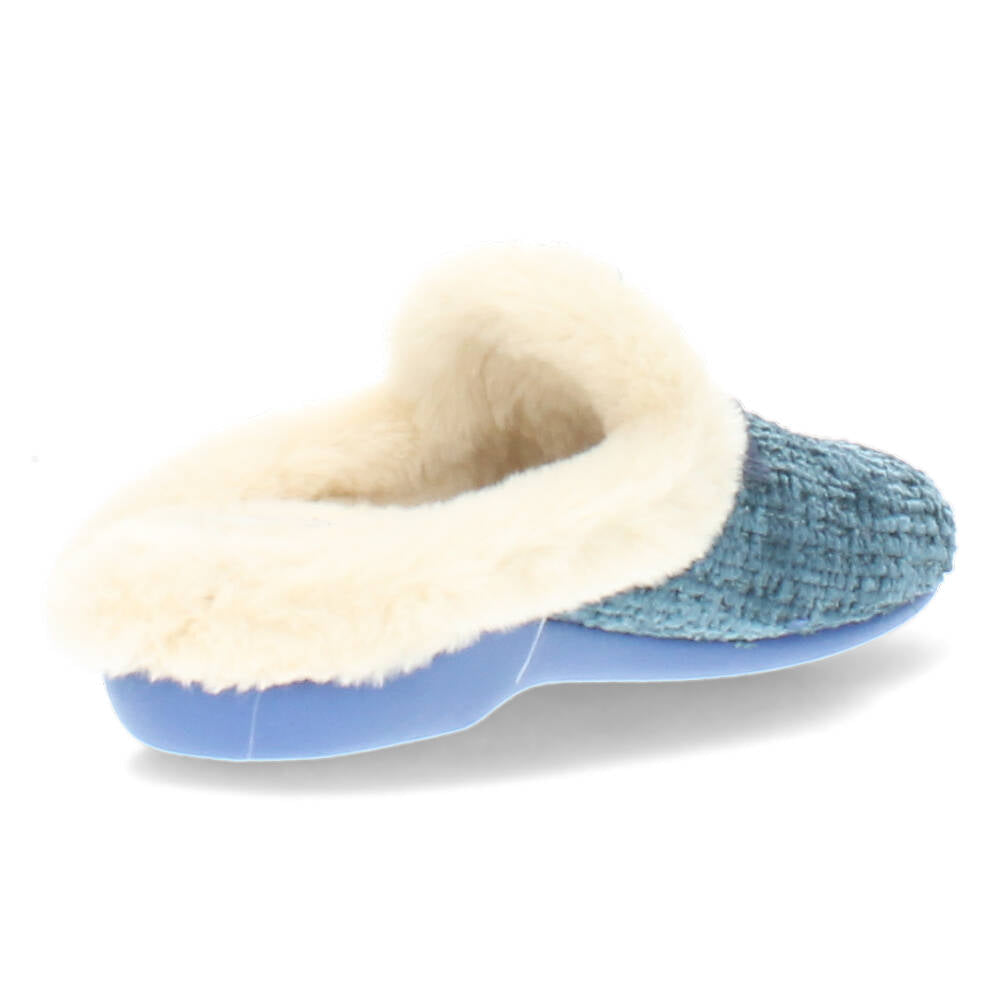Jeansblauwe pantoffels