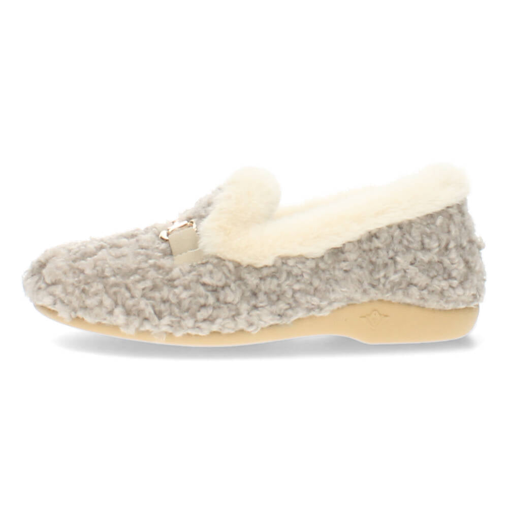 Taupe pantoffels