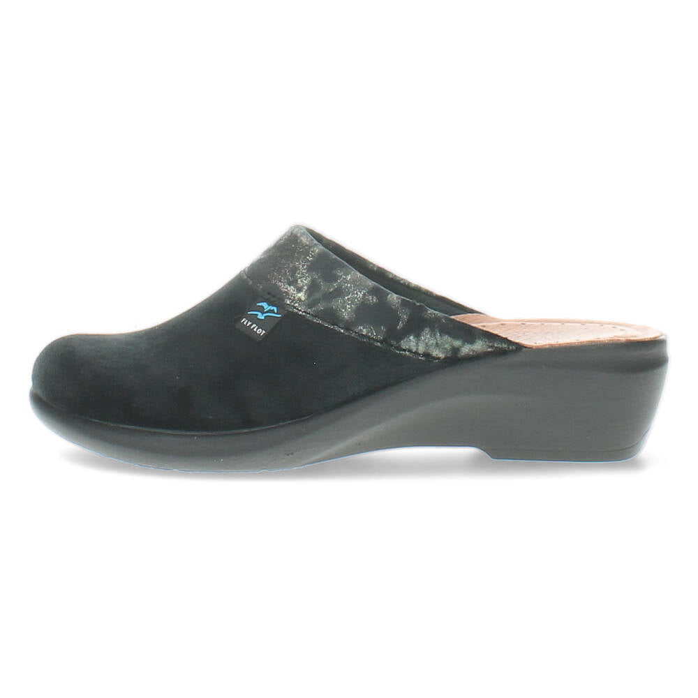 Zwarte slippers