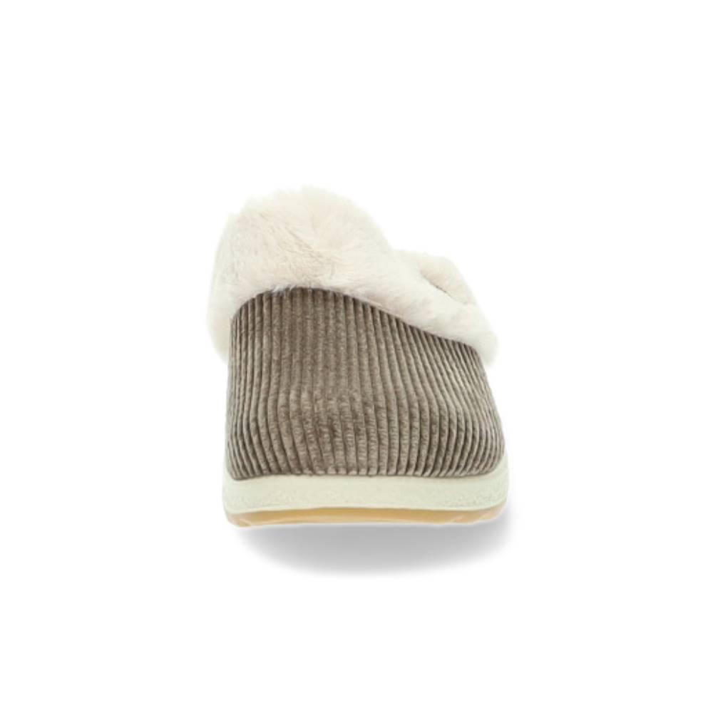 taupe pantoffel