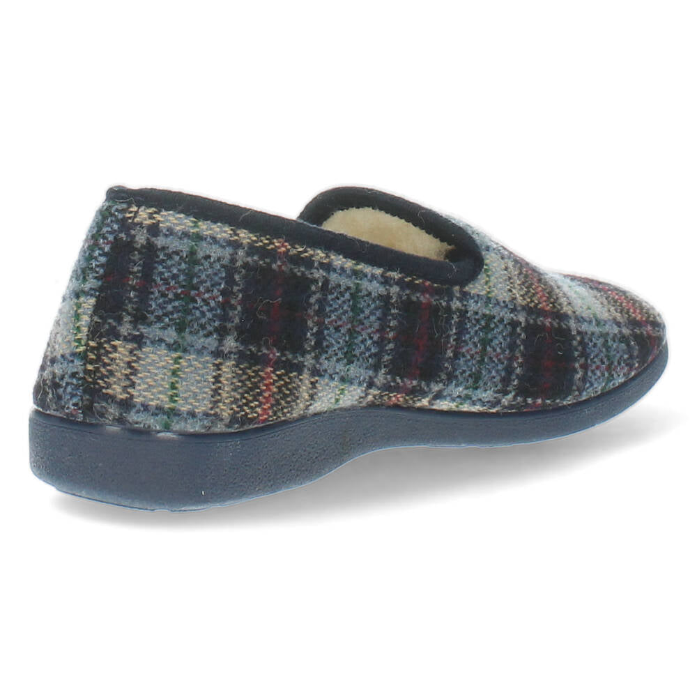 Blauwe pantoffels