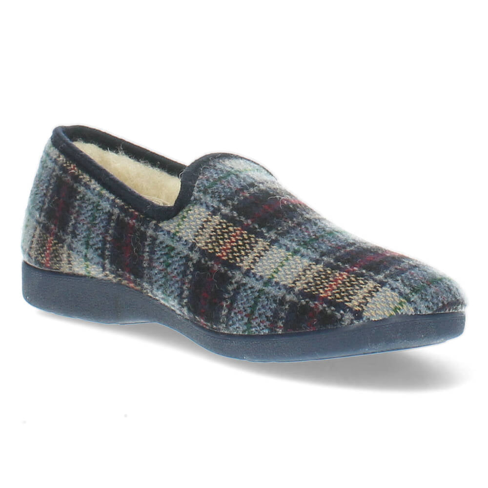 Blauwe pantoffels