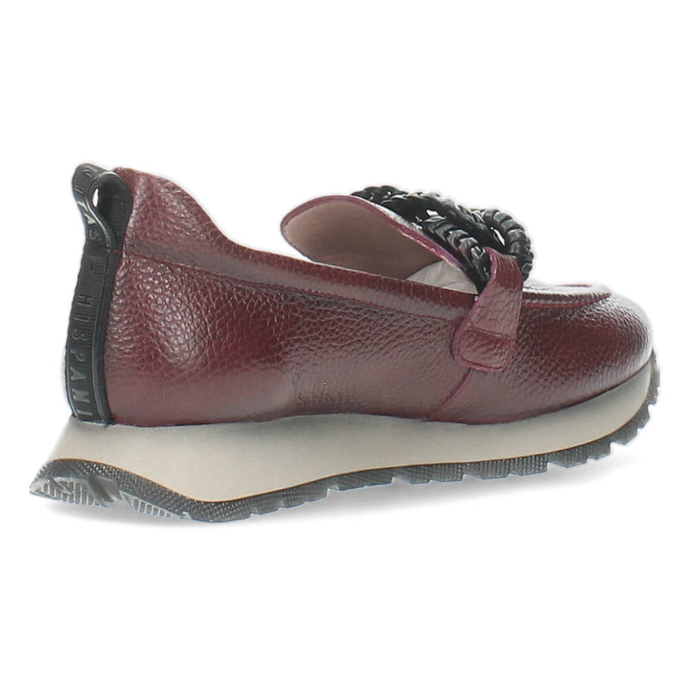 Burgundy loafers