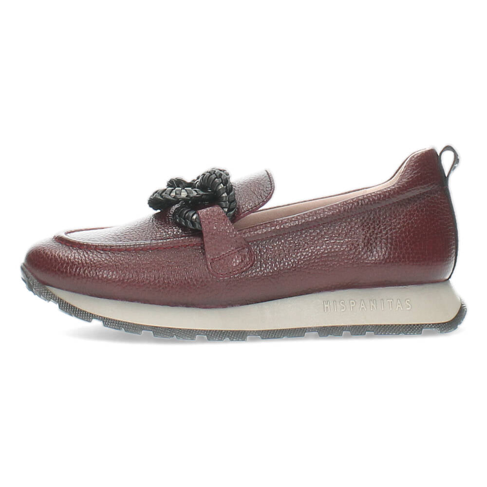Burgundy loafers