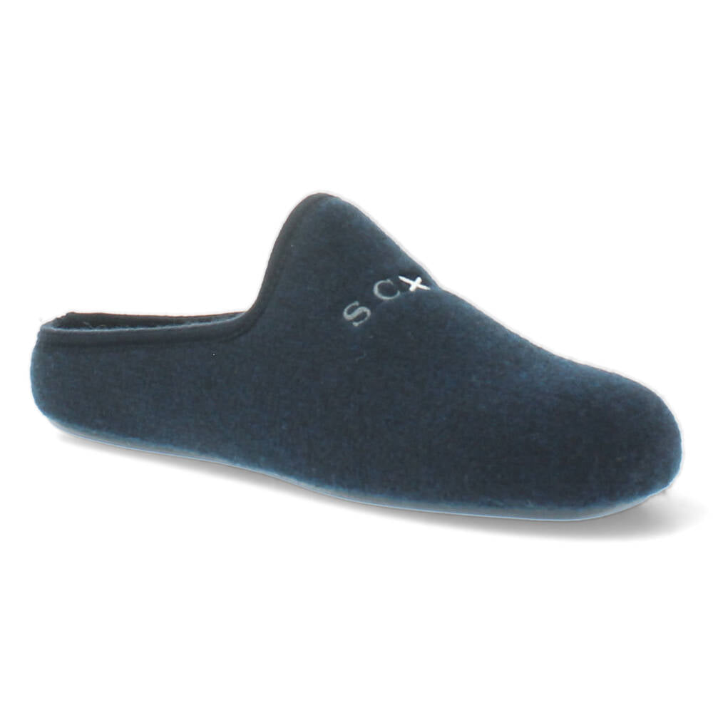 Blauwe pantoffels