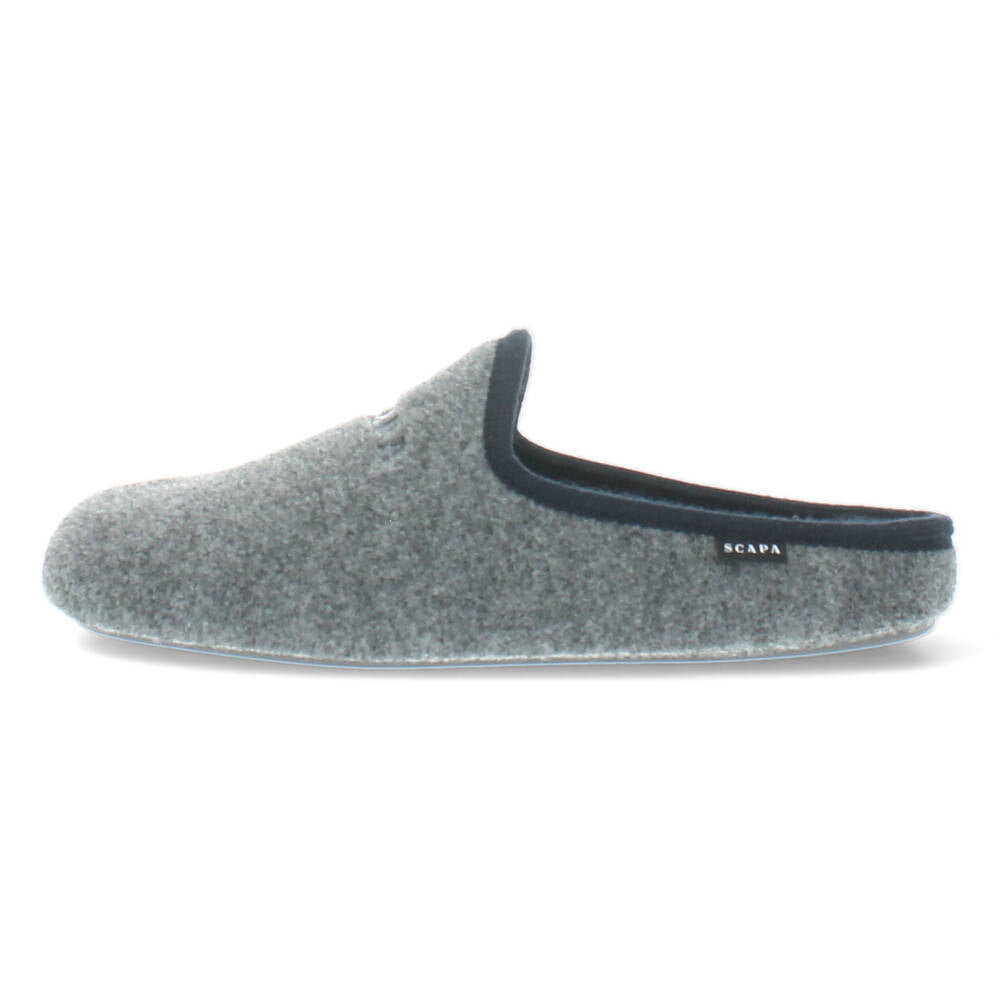 Antracite pantoffels