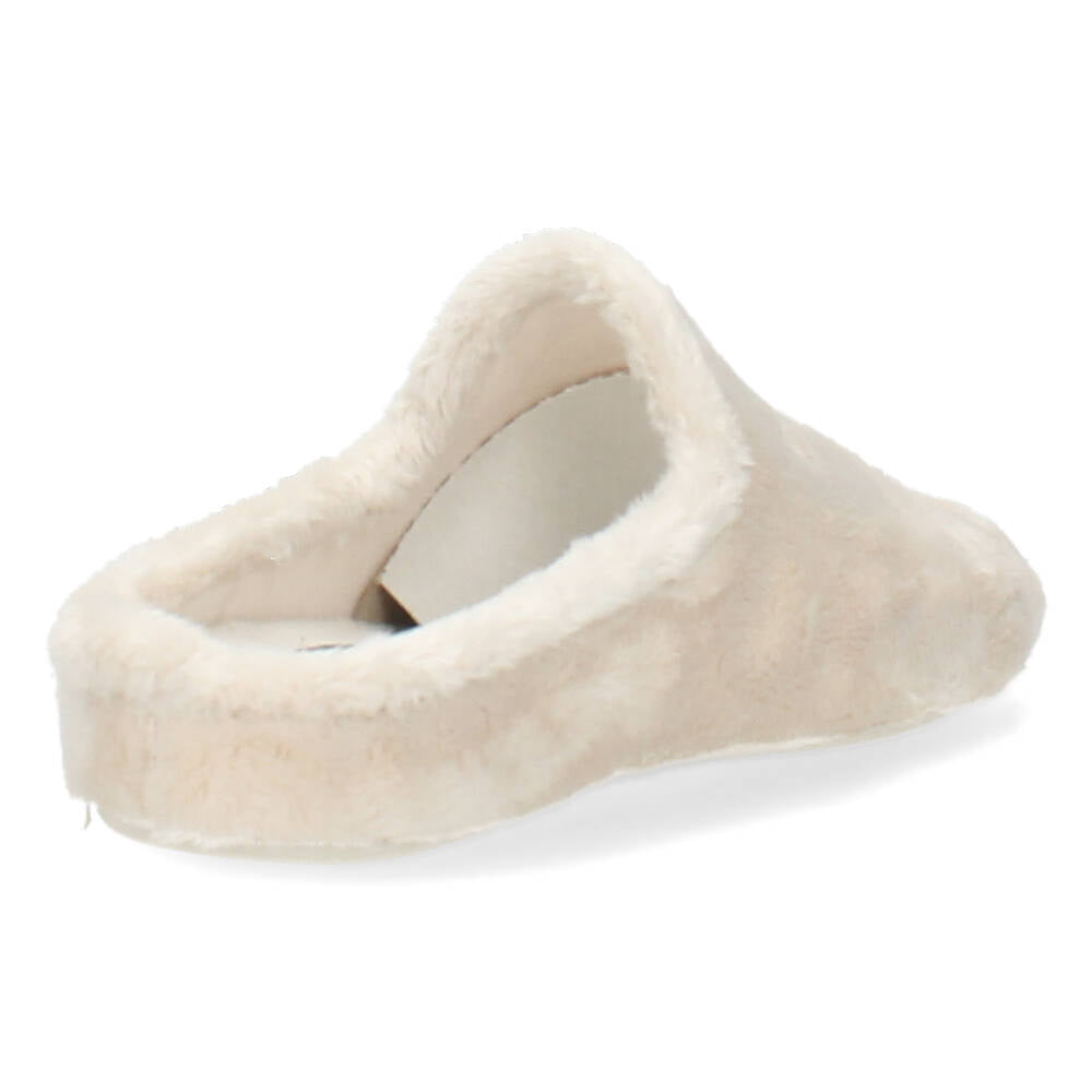 Ecru pantoffels