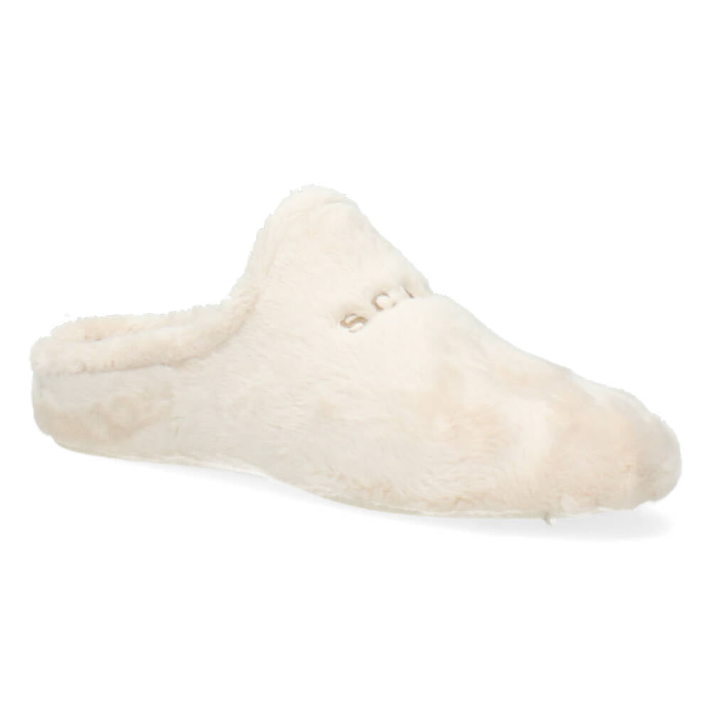 Ecru pantoffels