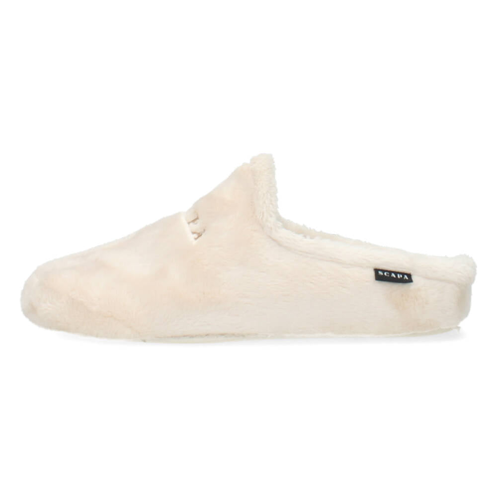 Ecru pantoffels