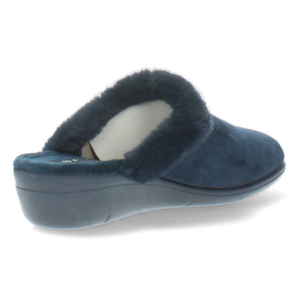 Blauwe pantoffels