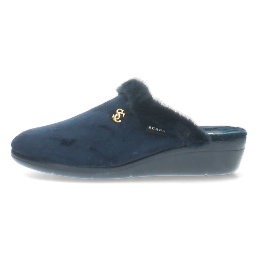 Blauwe pantoffels