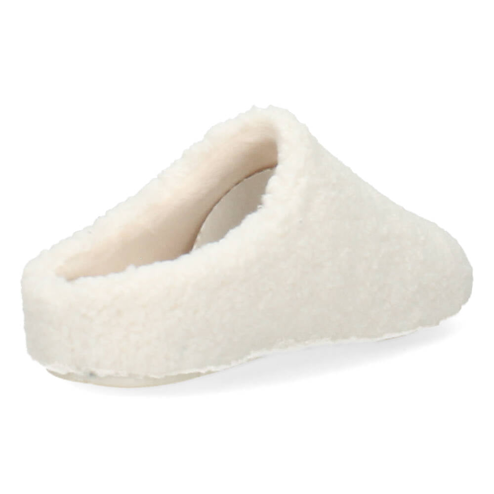 Ecru pantoffels