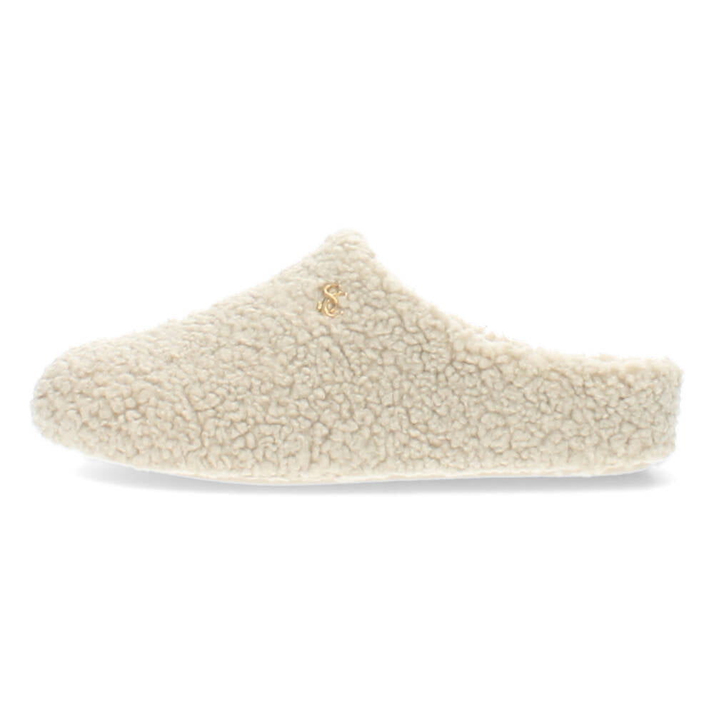 Beige pantoffels