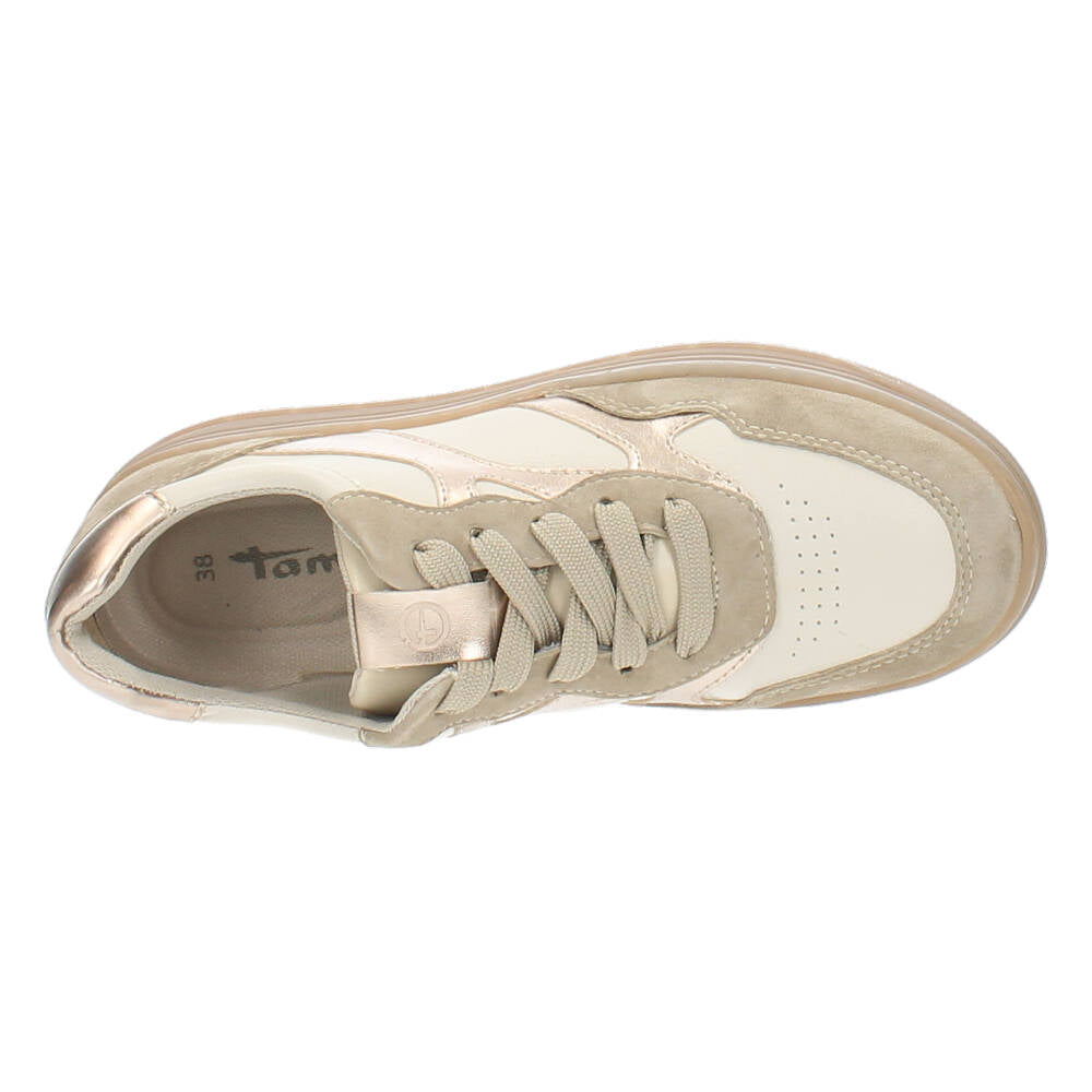 Beige sneakers