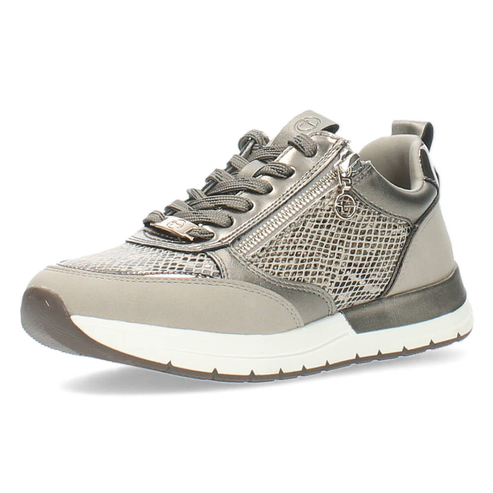 Slangenprint sneakers