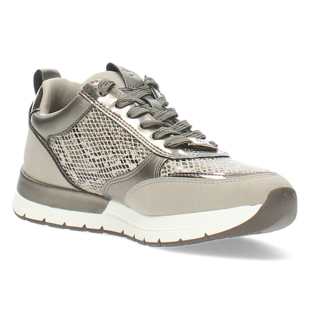 Slangenprint sneakers