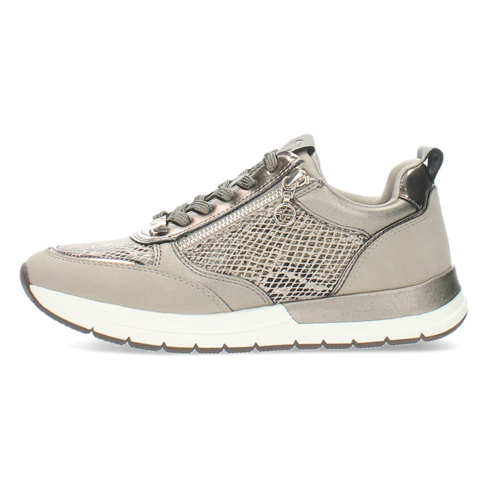 Slangenprint sneakers