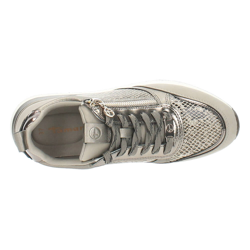 Slangenprint sneakers