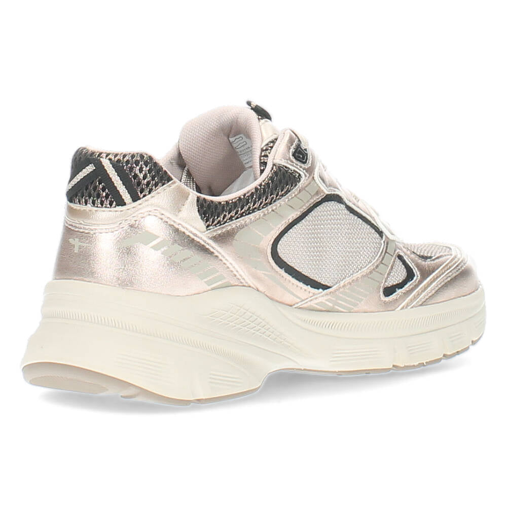 Metallic roze sneakers