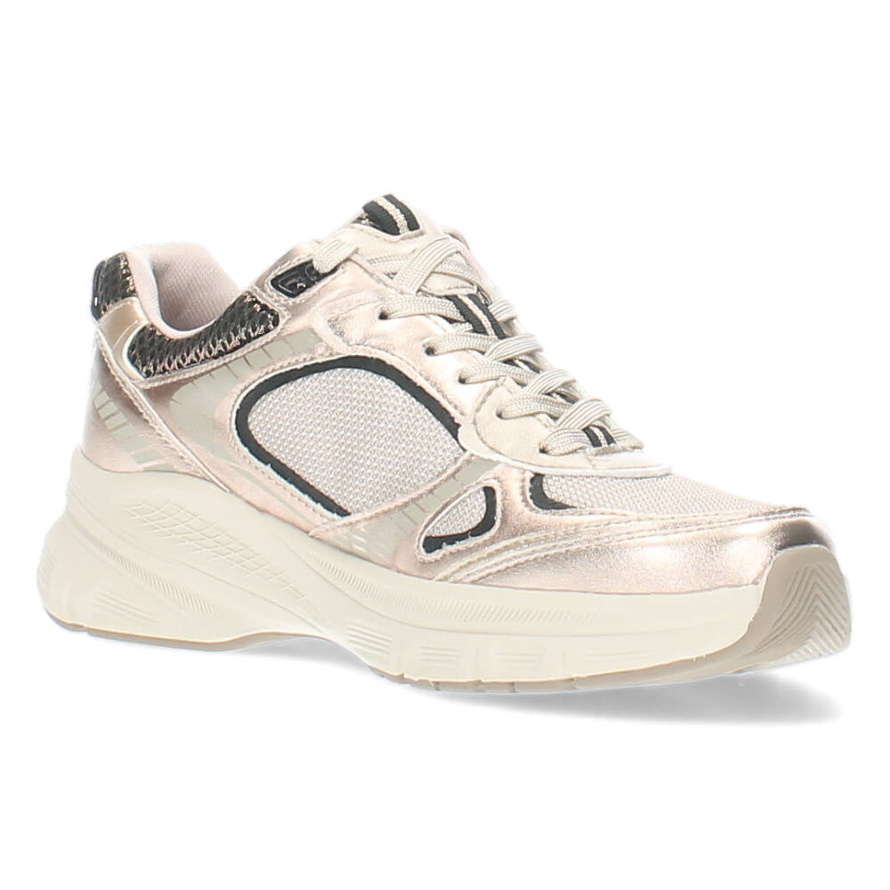 Metallic roze sneakers