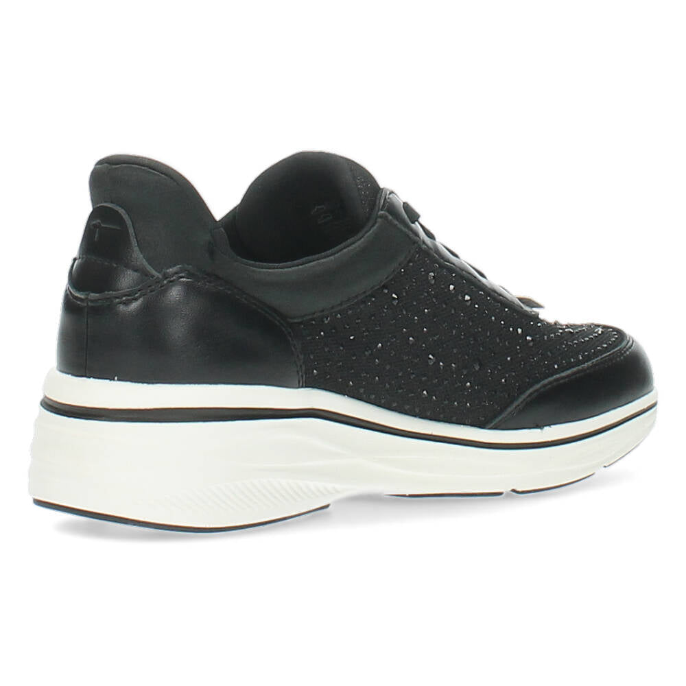 Zwarte slip-ons