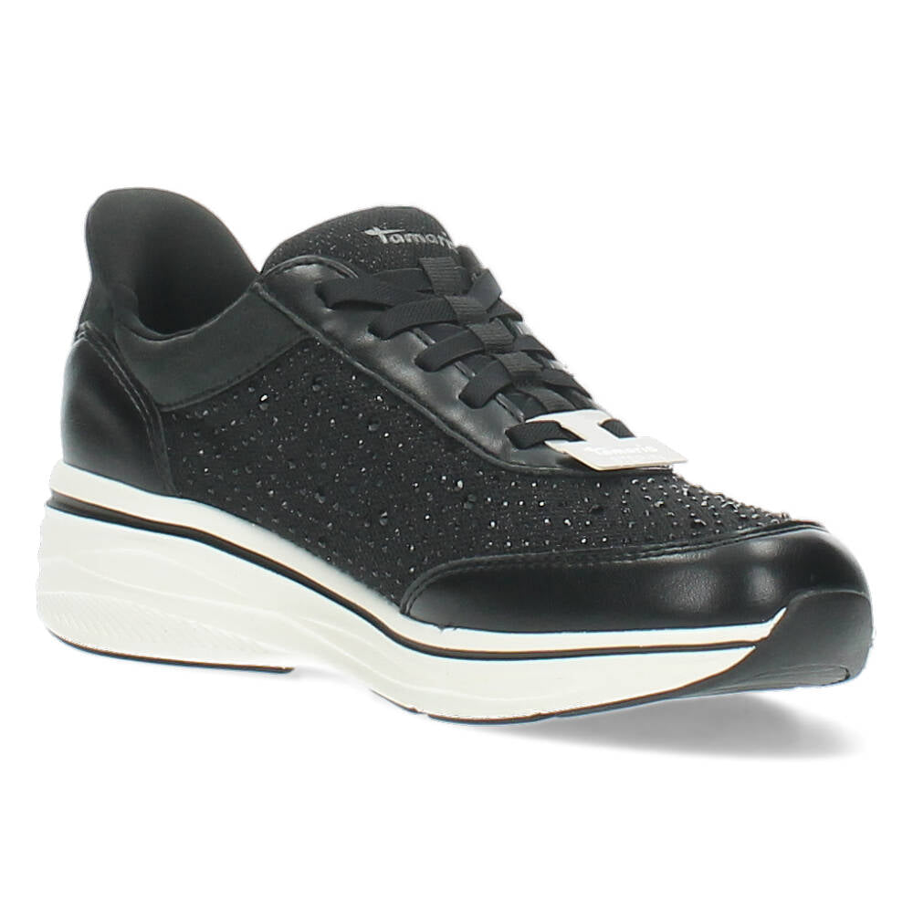 Zwarte slip-ons
