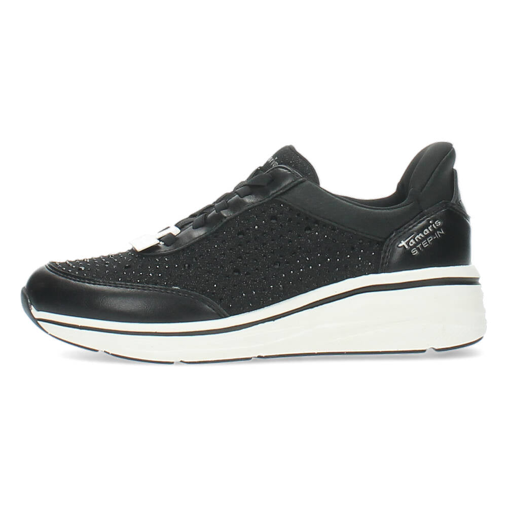 Zwarte slip-ons