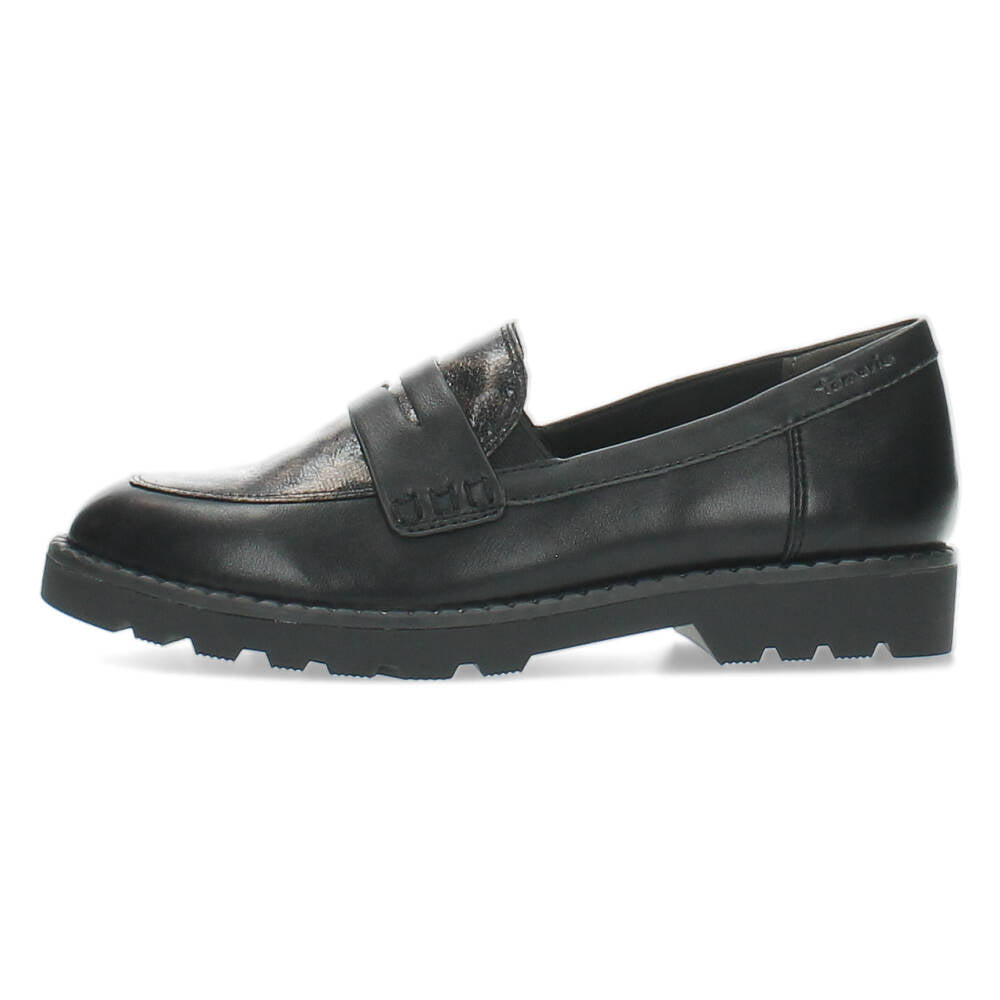 Zwarte mocassins