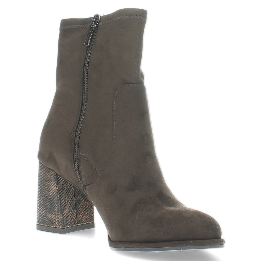 Donkerbruine bottines