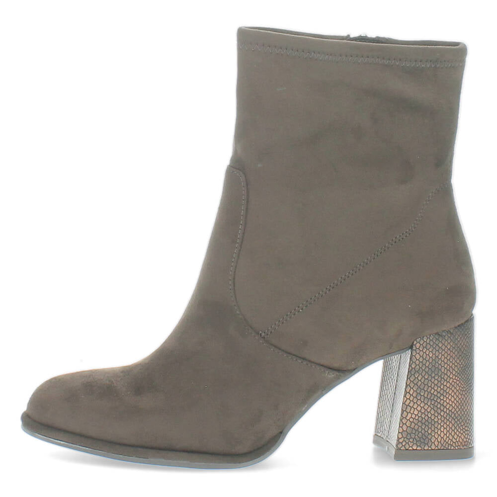 Donkerbruine bottines