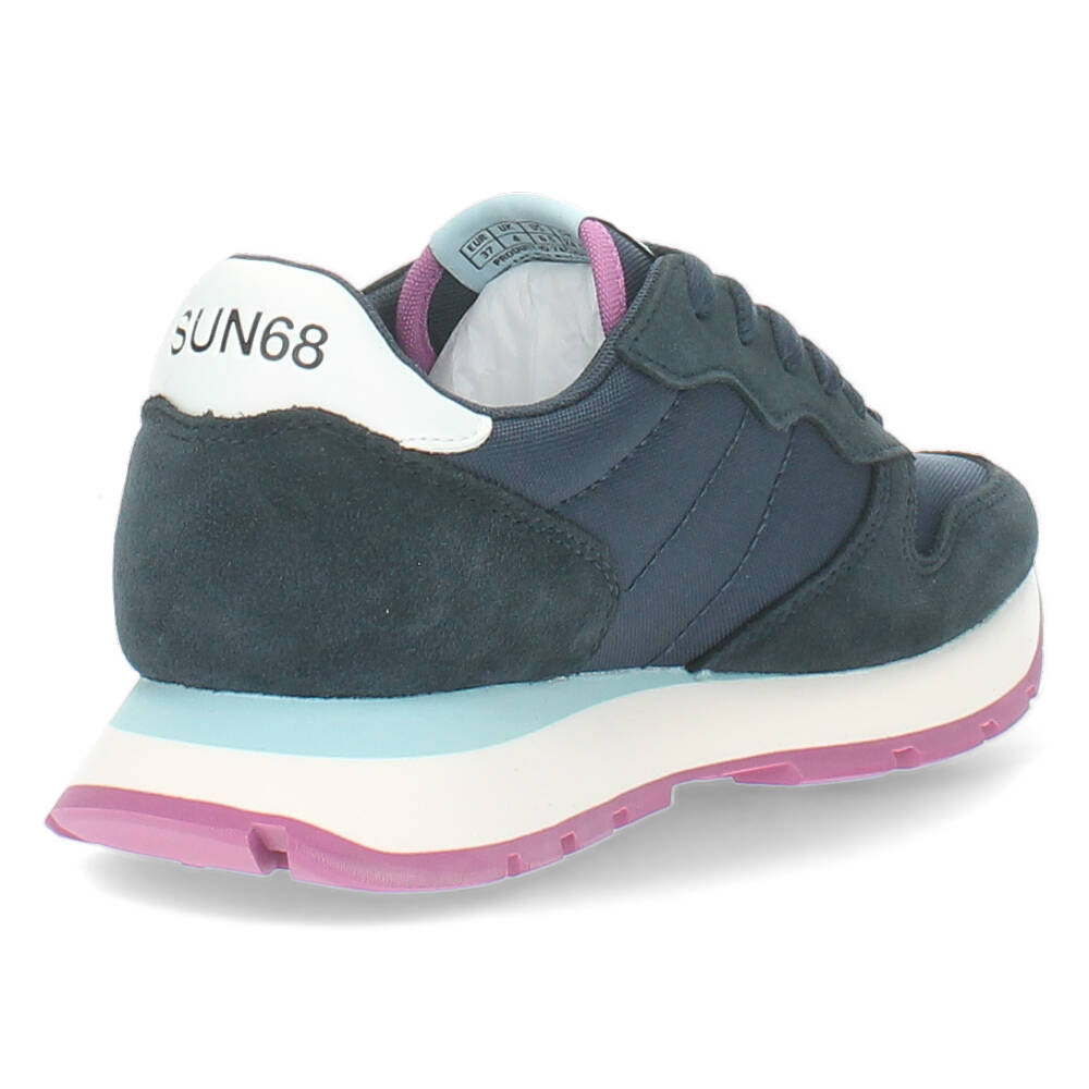 Blauwe sneakers