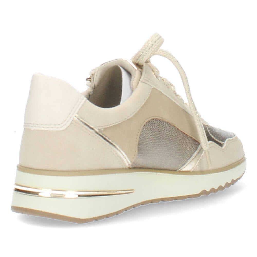 Crèmekleurige sneakers