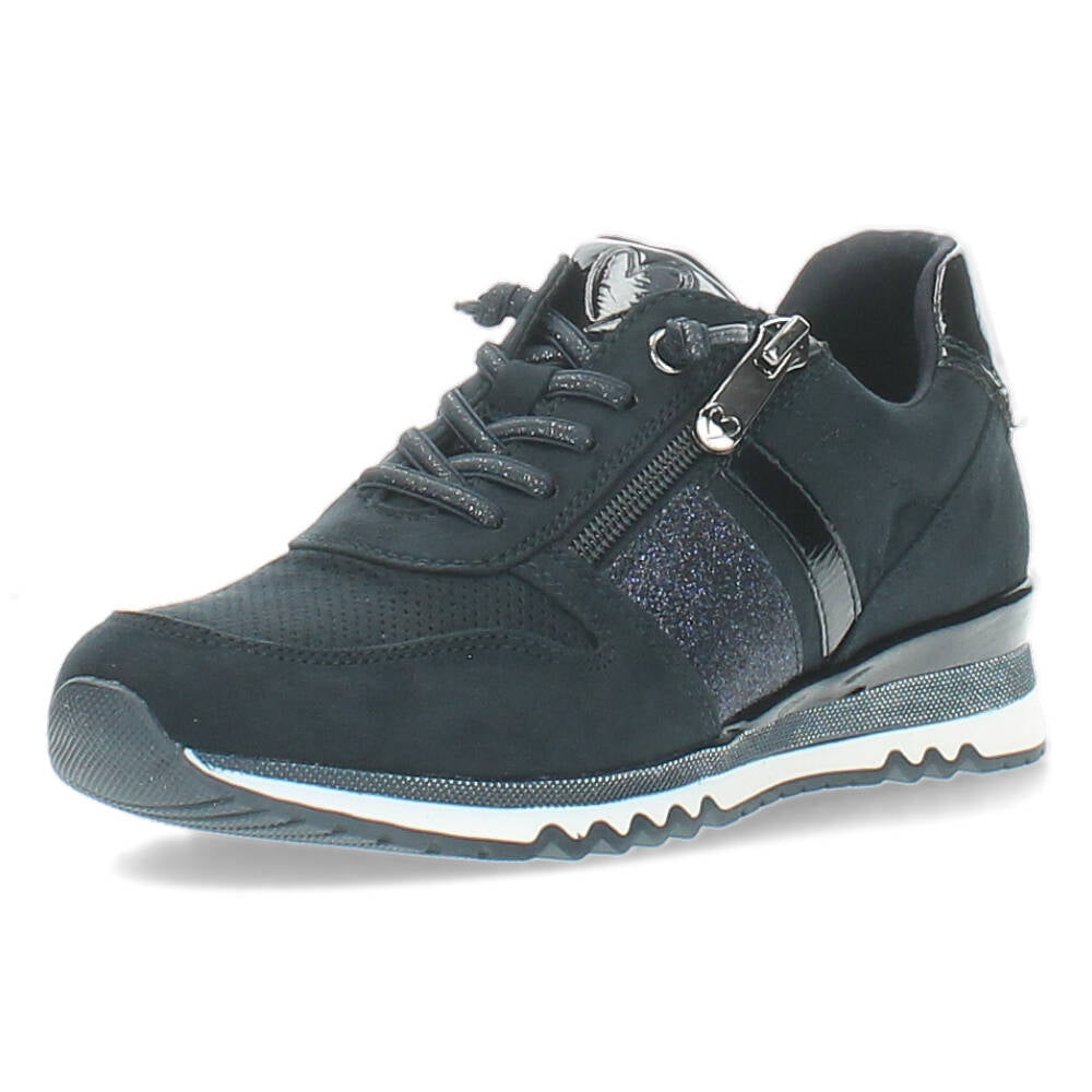 Blauwe sneakers