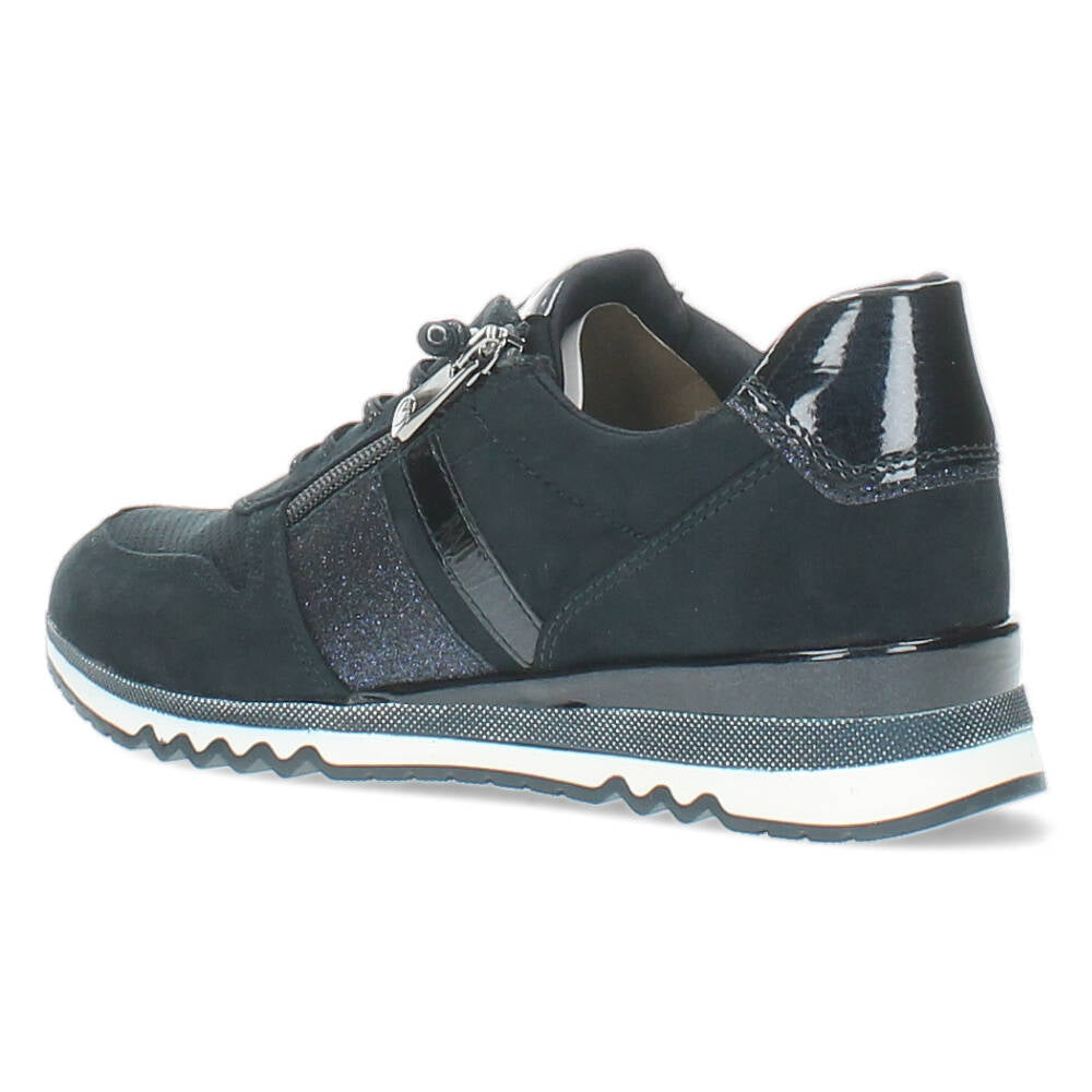 Blauwe sneakers