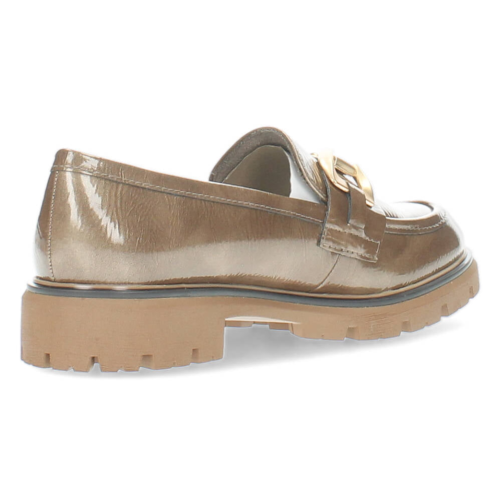 Taupe mocassins