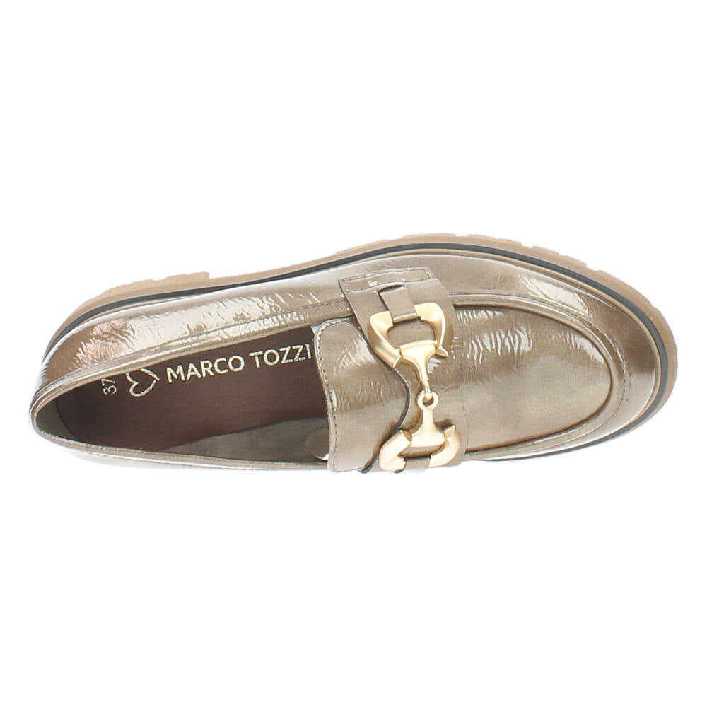 Taupe mocassins
