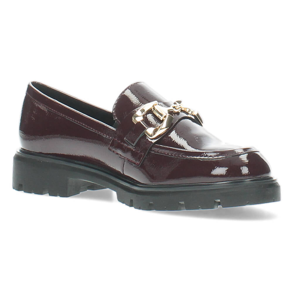 Burgundy mocassins