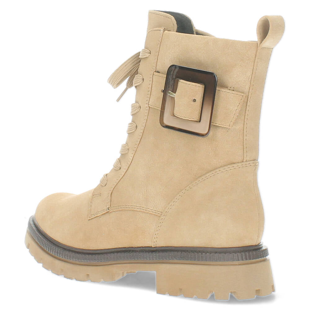 Beige bottines