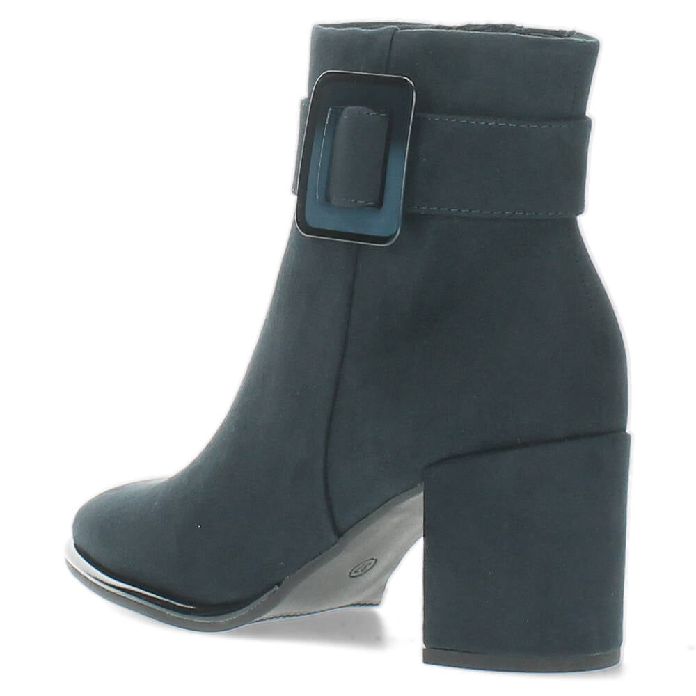 Blauwe bottines