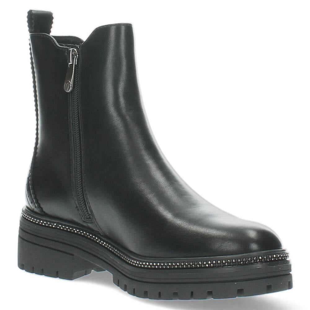 Zwarte bottines