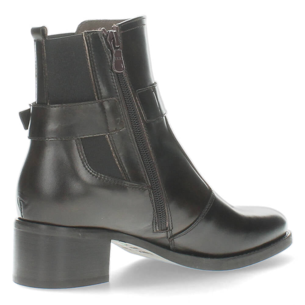 Donkerbruine bottines