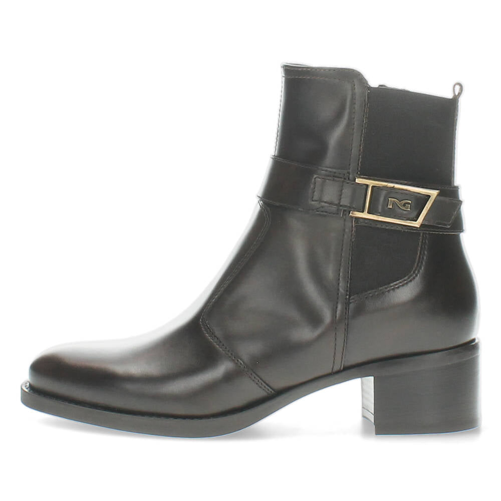 Donkerbruine bottines
