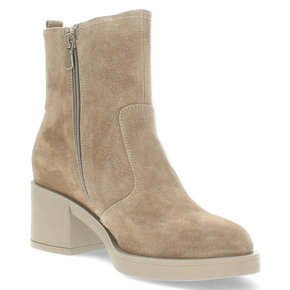 Taupe bottines