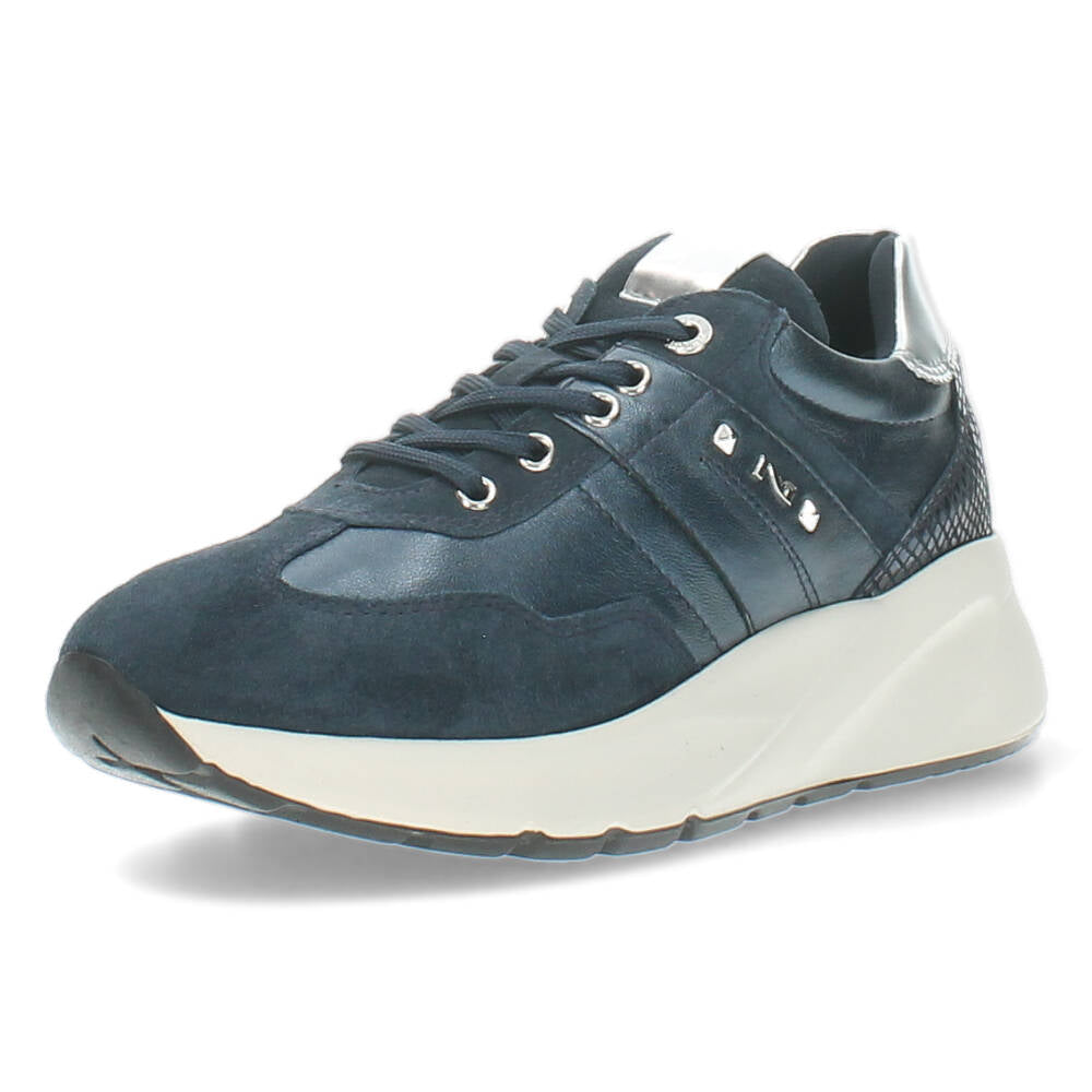 Blauwe sneakers