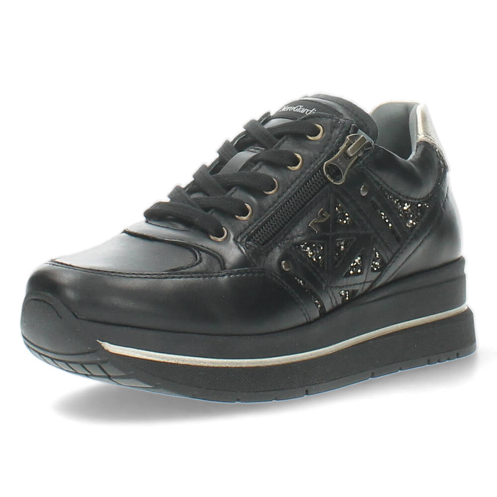 Black Nero Giardini Bent Zwarte Sneakers