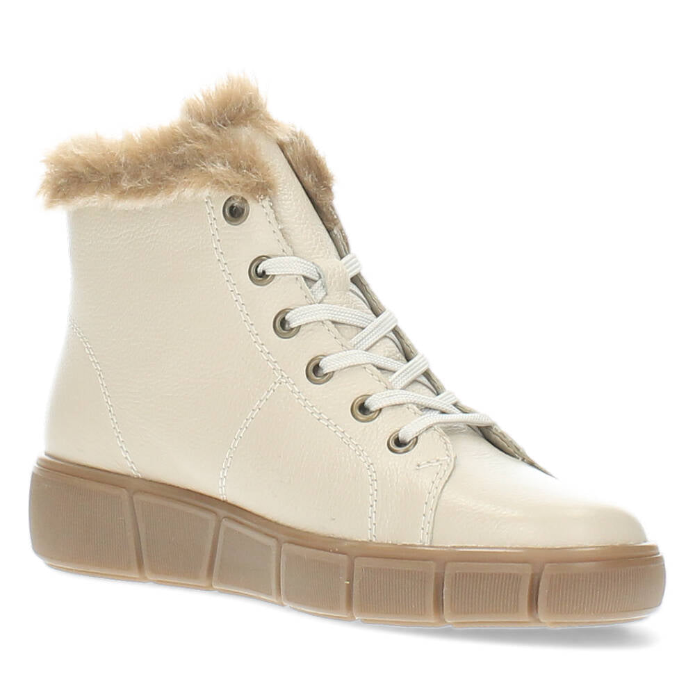 Beige bottines