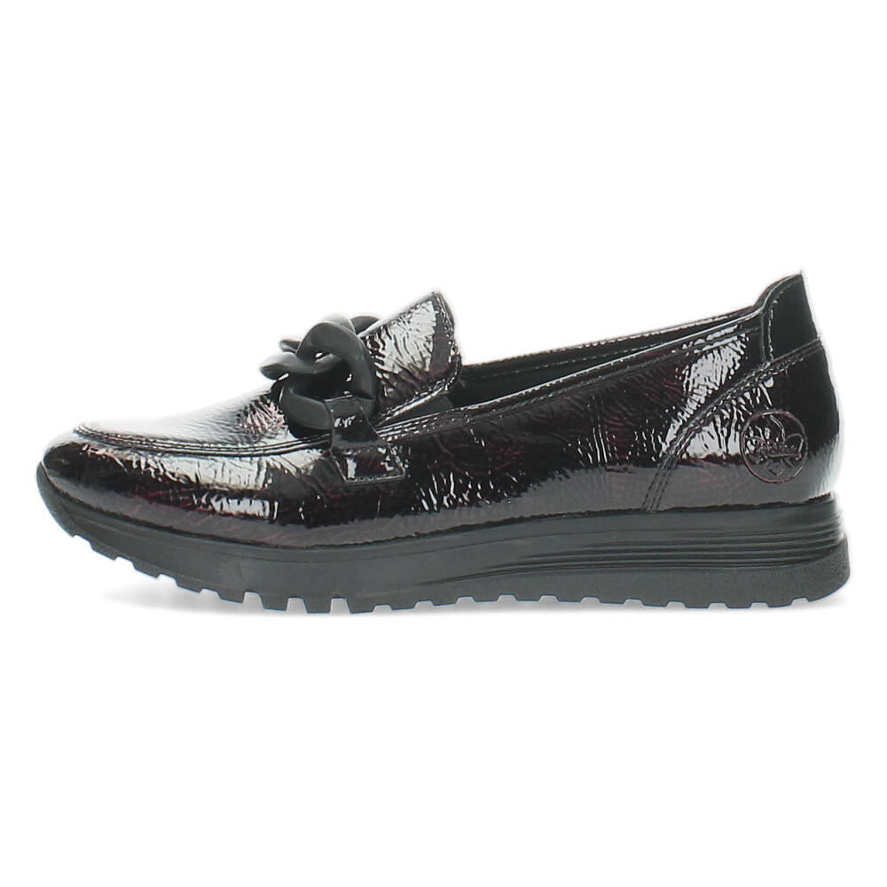 Burgundy loafers