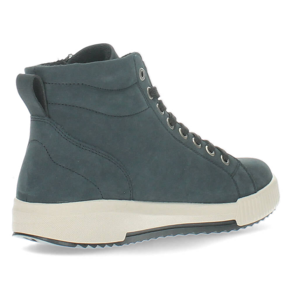 Blauwe bottines