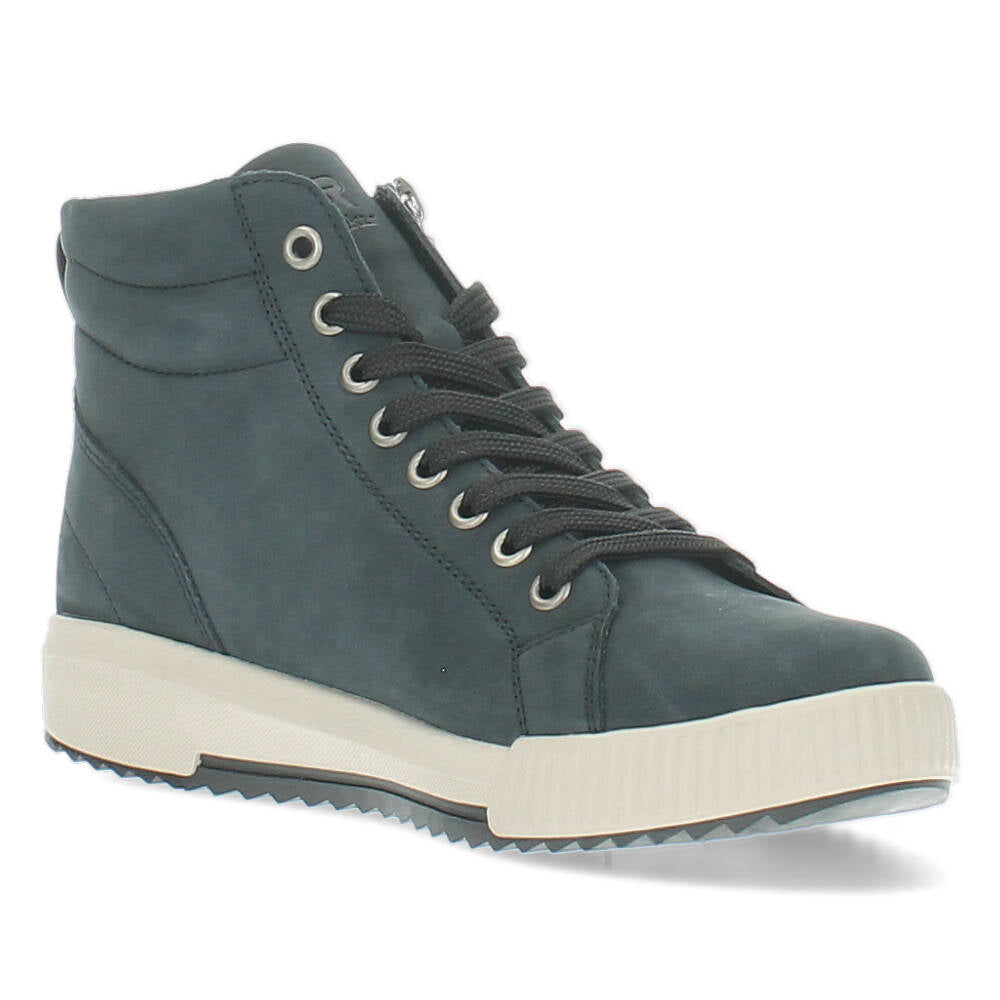 Blauwe bottines